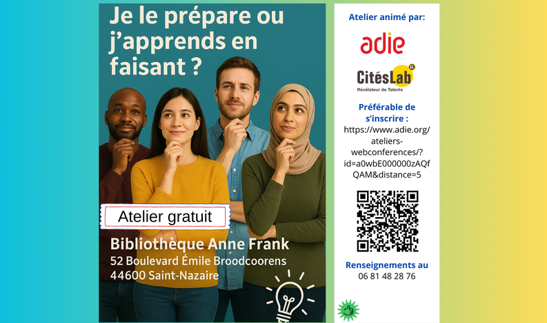 Mon lancement (créer mon job) : Je le prépare ou j’apprends en faisant ?